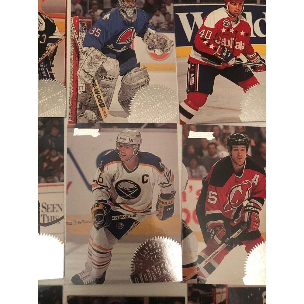 Lot of 15 NHL Donruss and Pro Set‎ Cards Pat Lafontaine and others